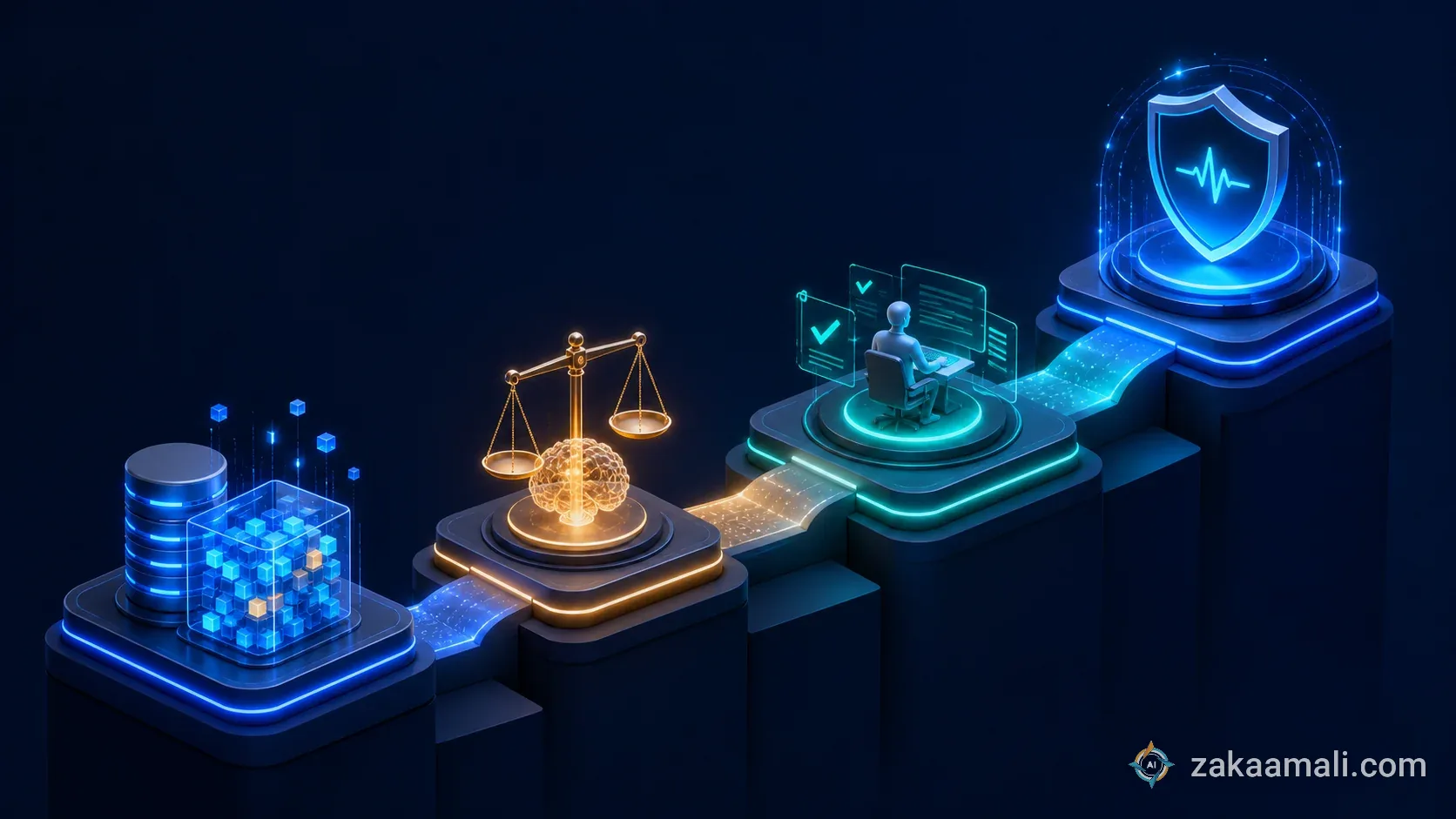 خارطة إطلاق ومراقبة لوكيل ذكاء اصطناعي مع بوابات موافقة وتقييم مستمر