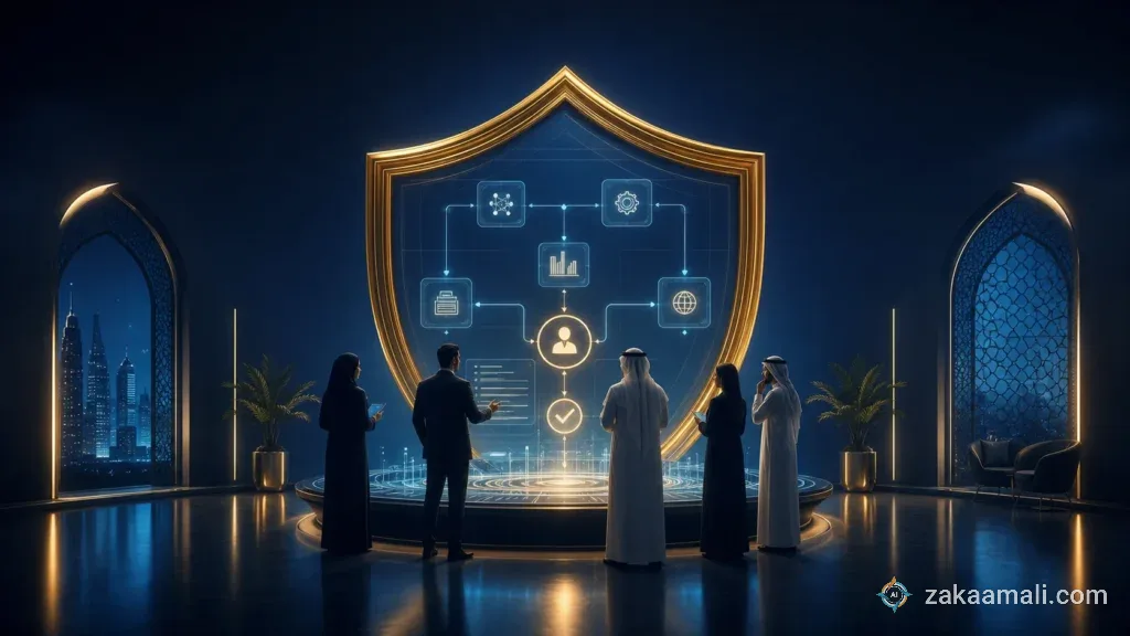 حوكمة الذكاء الاصطناعي للشركات الخليجية 2026: دليل الامتثال والتطبيق الآمن
