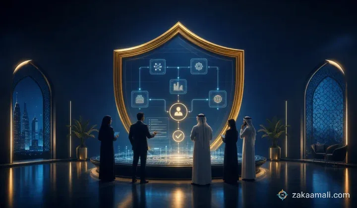 حوكمة الذكاء الاصطناعي للشركات الخليجية 2026: دليل الامتثال والتطبيق الآمن