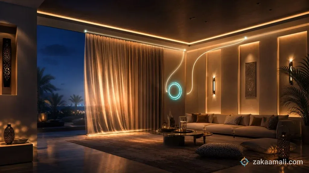 البيت الذكي والتصميم الداخلي بالذكاء الاصطناعي 2026: دليل تحويل منزلك الخليجي