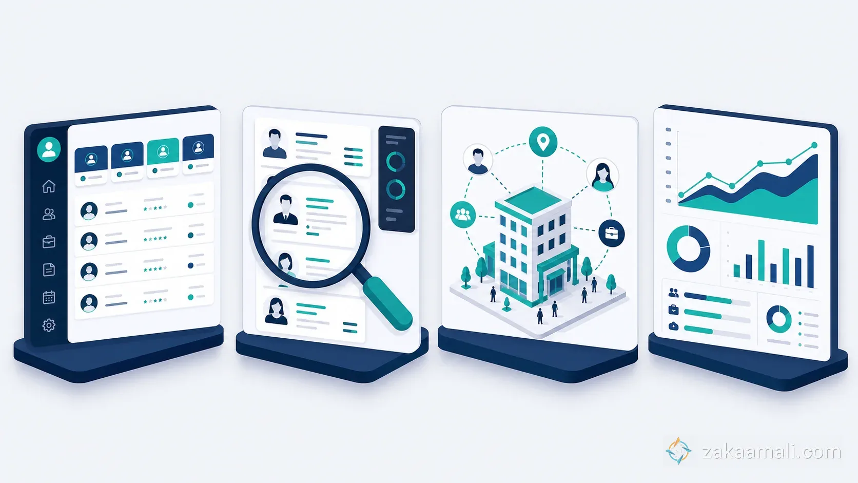 مقارنة خيارات التوظيف بالذكاء الاصطناعي حسب حجم الشركة