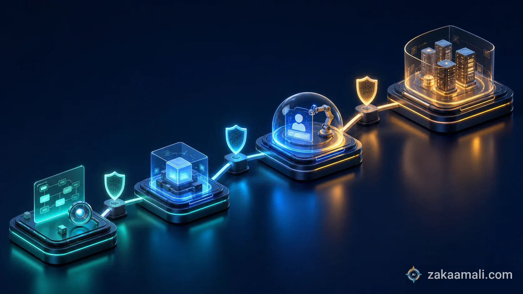 خارطة طريق من أربع مراحل لإطلاق أتمتة n8n بالذكاء الاصطناعي بأمان