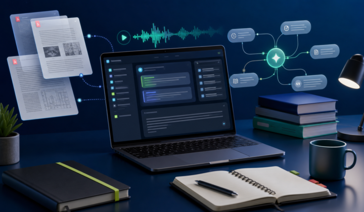 شرح NotebookLM بالعربي 2026: تلخيص PDF والبحث بالمصادر خطوة بخطوة