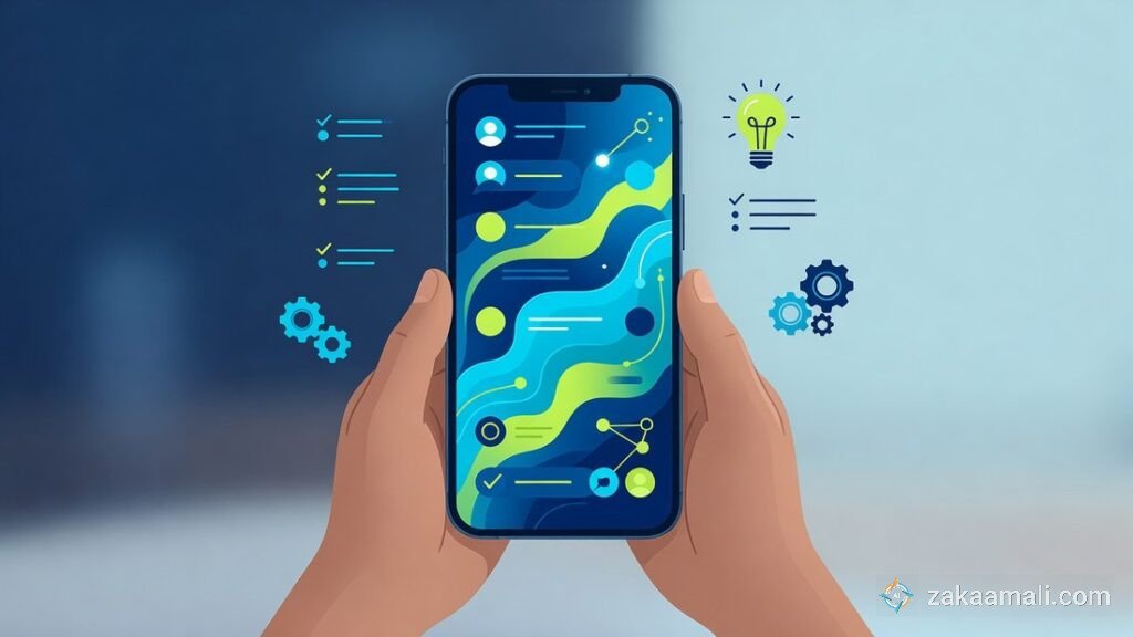 استخدام تطبيق ذكاء اصطناعي على الهاتف لإنجاز مهمة حقيقية