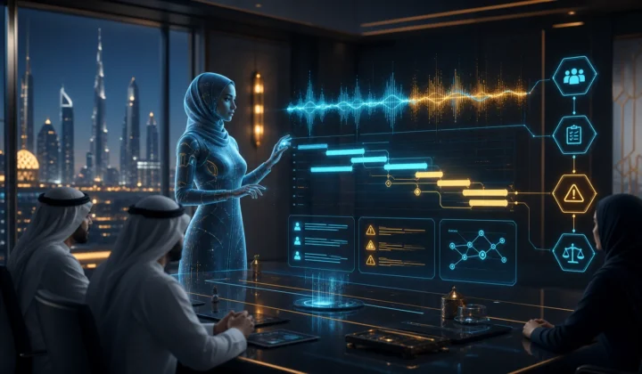 إدارة المشاريع والاجتماعات بالذكاء الاصطناعي في السعودية والخليج 2026