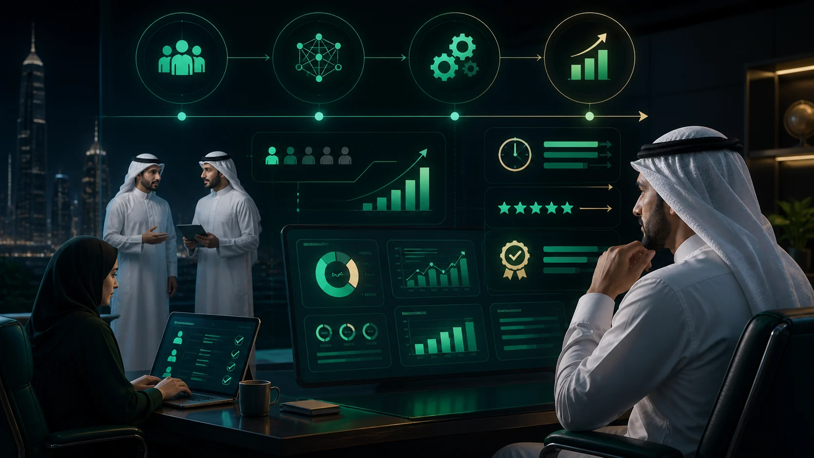 فريق خليجي يتابع خطة إطلاق ChatGPT Work ومؤشرات التبني والإنتاجية والعائد