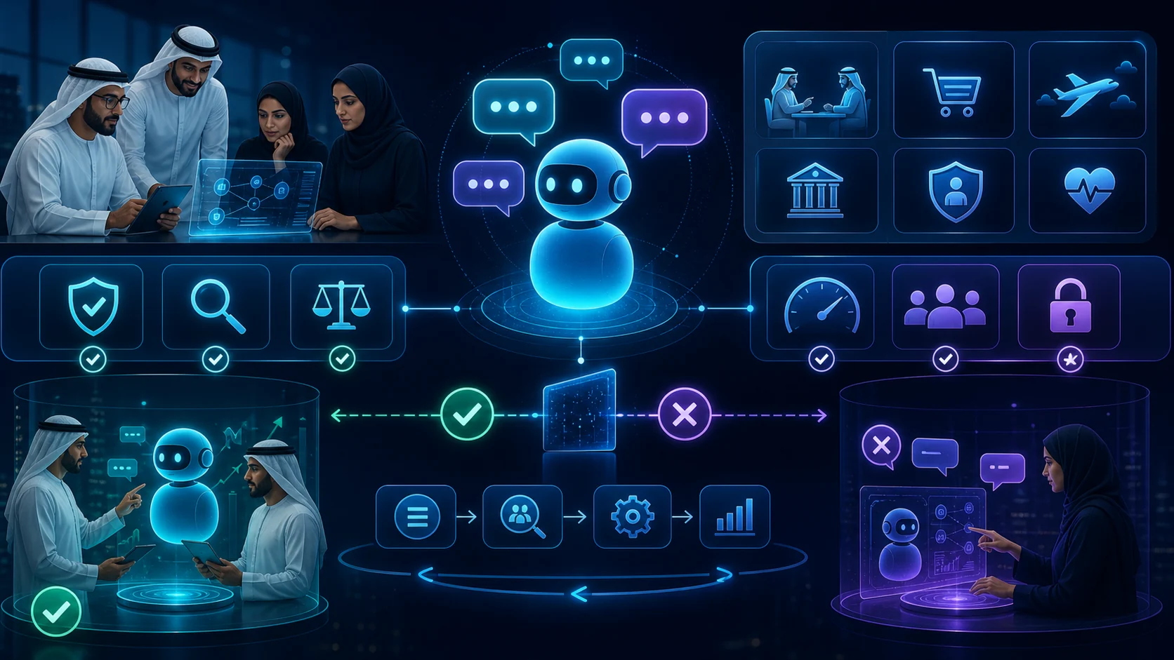 فريق خليجي يختبر جودة وأمان المحادثات العربية في وكيل Copilot Studio