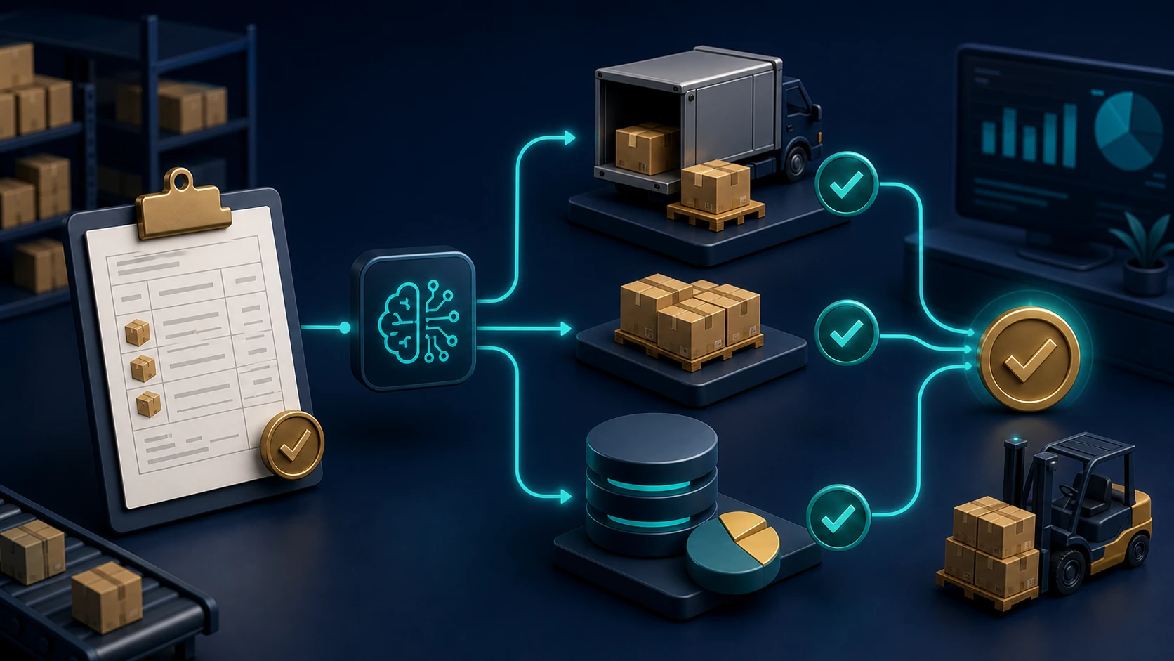 مطابقة أمر الشراء وسند الاستلام وبيانات ERP