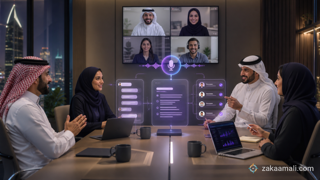 Fireflies.ai بالعربي 2026: حوّل اجتماعاتك السعودية إلى قرارات ومهام واضحة