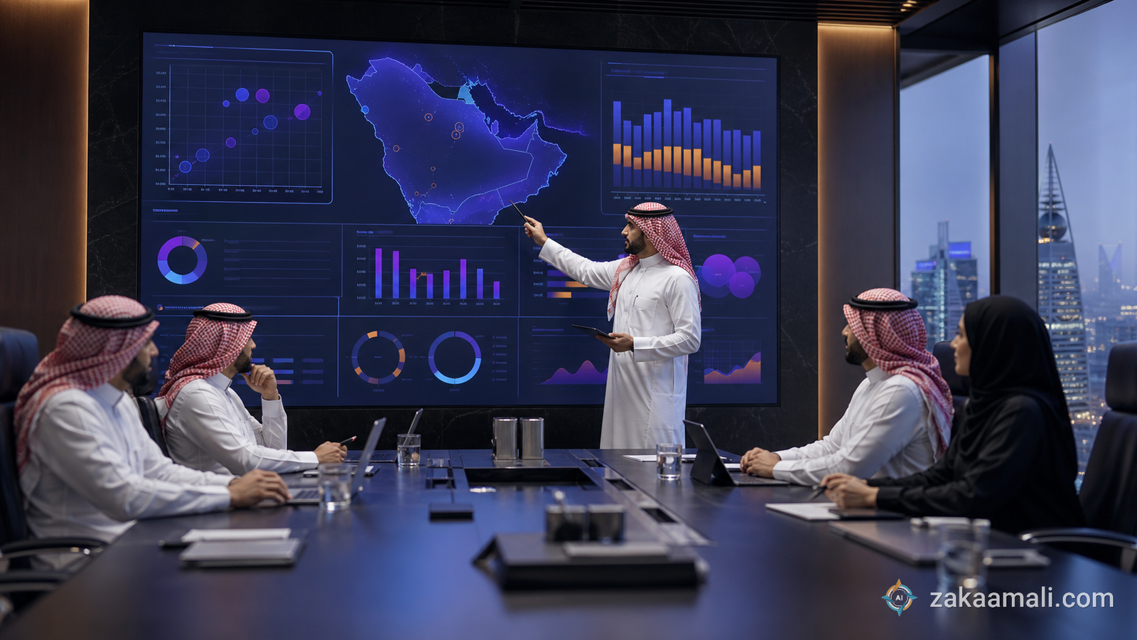 فريق استشاري سعودي يعرض تقرير سوق خليجي موثق يتضمن المنافسين والشرائح والفرص