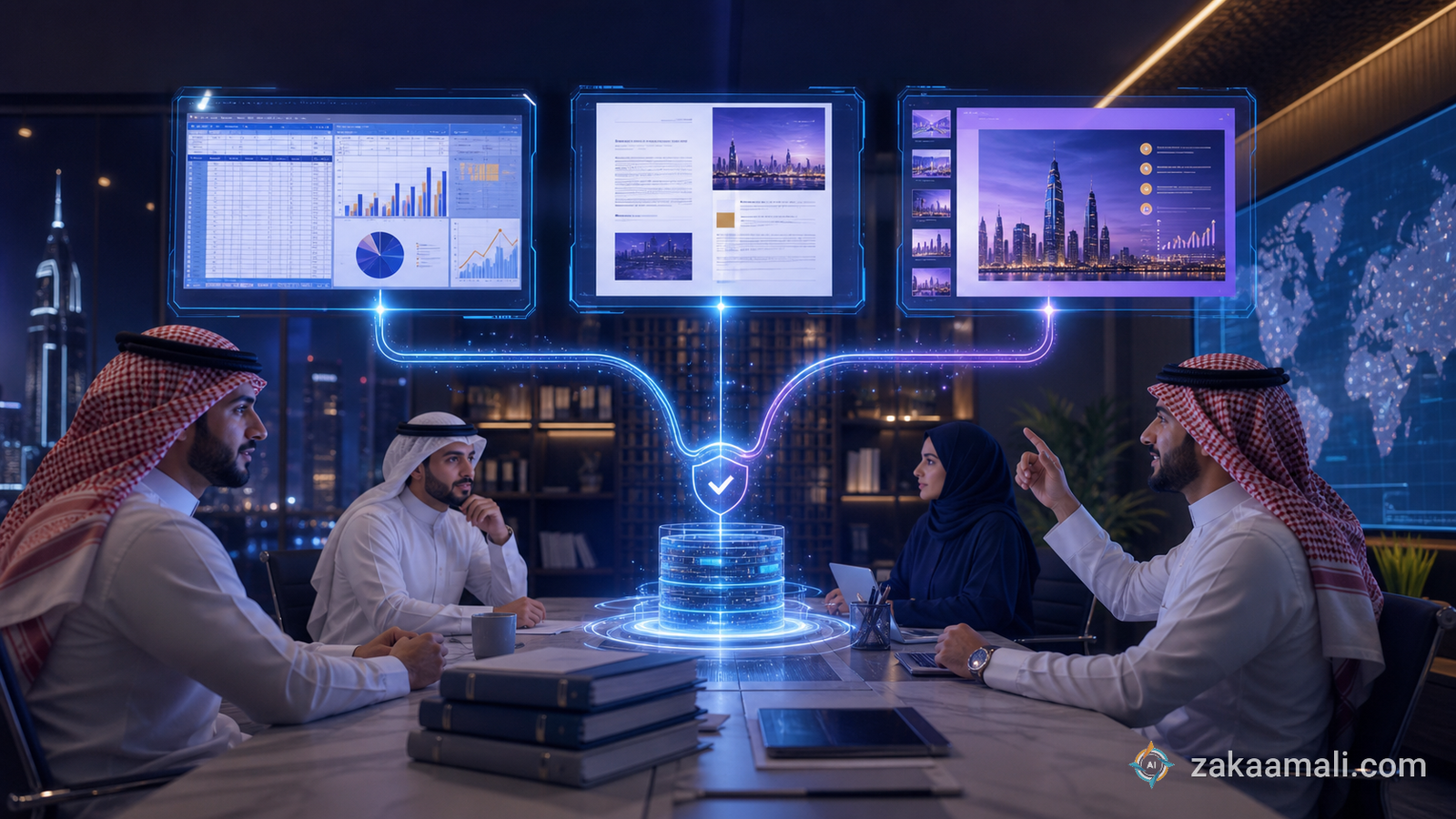 فريق بحث سعودي يحول قاعدة أدلة موحدة في Genspark إلى جدول وتقرير وعرض تنفيذي