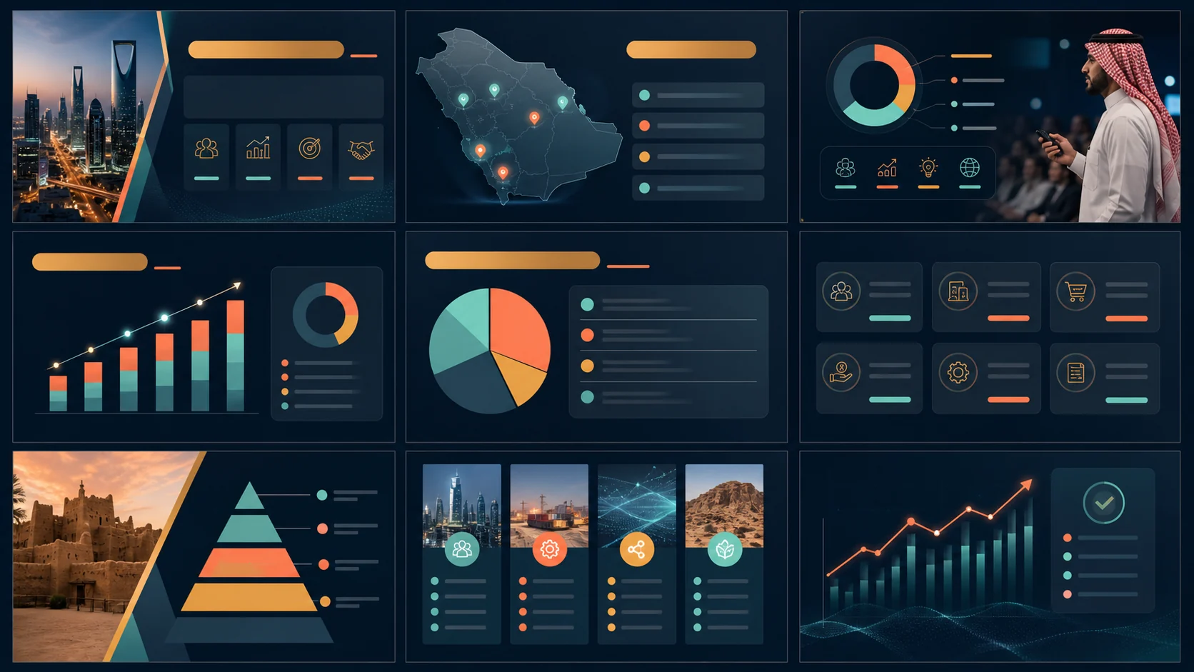 فريق سعودي يحول تقرير PDF وExcel إلى عرض تقديمي احترافي بواسطة Kimi AI