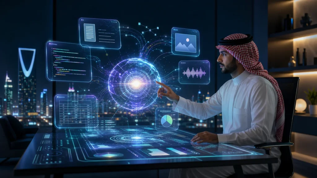 Qwen Chat بالعربي 2026: بديل مجاني قوي لـChatGPT للعمل والدراسة في السعودية