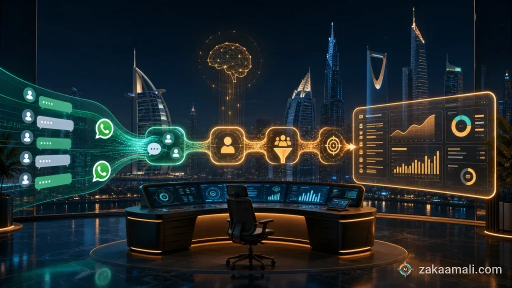 أتمتة المبيعات بالذكاء الاصطناعي في السعودية والإمارات 2026: من واتساب إلى صفقة قابلة للقياس