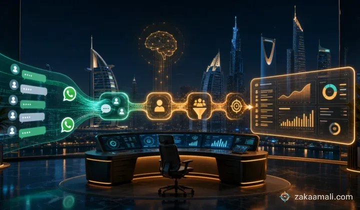 أتمتة المبيعات بالذكاء الاصطناعي في السعودية والإمارات 2026: من واتساب إلى صفقة قابلة للقياس